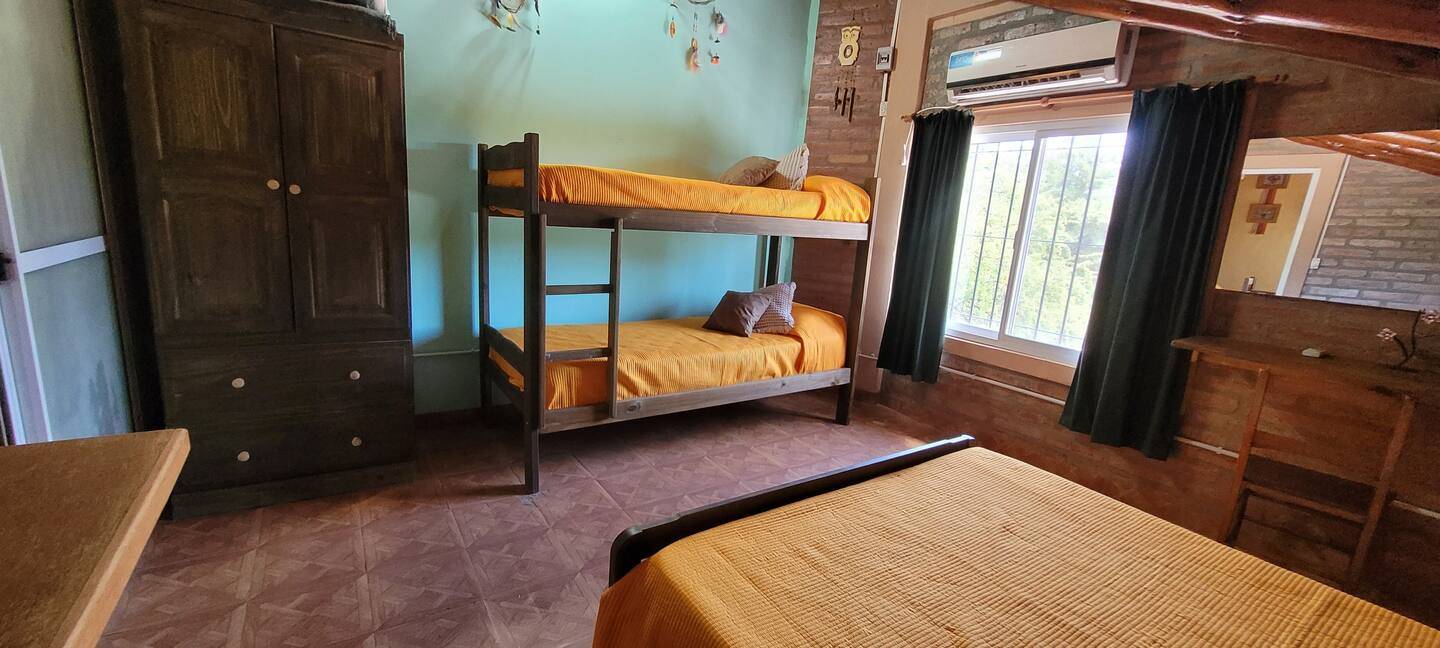 Habitación cama cucheta